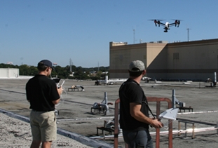 Our drones help us with our roof assessment